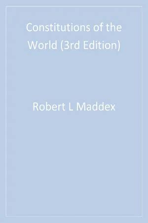 constitutions of the world 3rd edition Epub