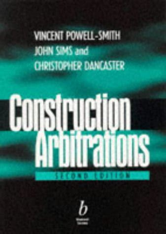construction arbitrations 2e construction arbitrations 2e Epub