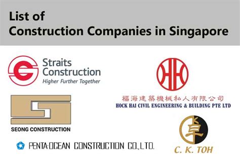 construction companies in singapore