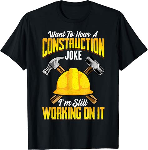 construction funny shirts