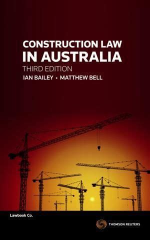 construction law in australia 3rd edition PDF