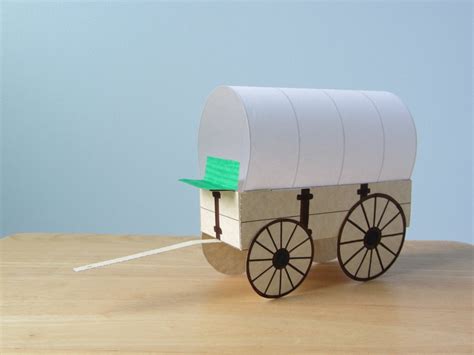 construction paper covered wagon Doc