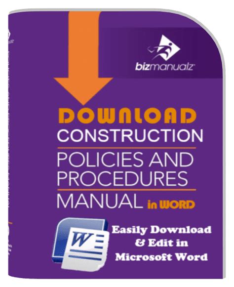 construction policy procedures manual pdf Epub