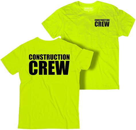 construction t shirt