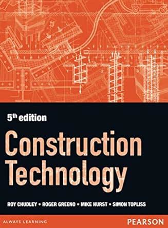 construction technology 5th edition pearson schools Reader