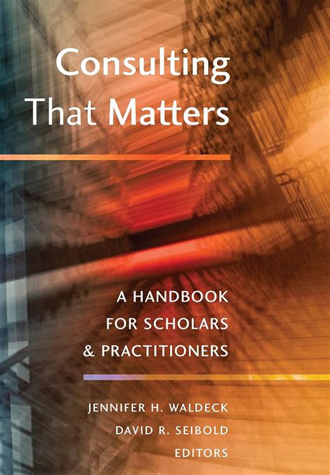 consulting that matters handbook practitioners Epub