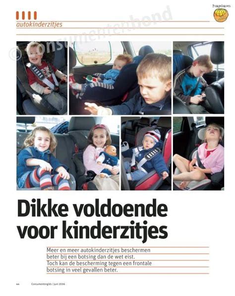 consumentengids test verkeerslawaaigrasmaaiersrugzakkenkinderzitjes Doc