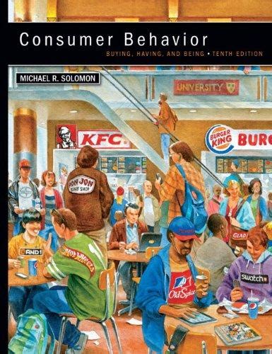 consumer behavior 10th edition by solomon michael r hardcover Kindle Editon
