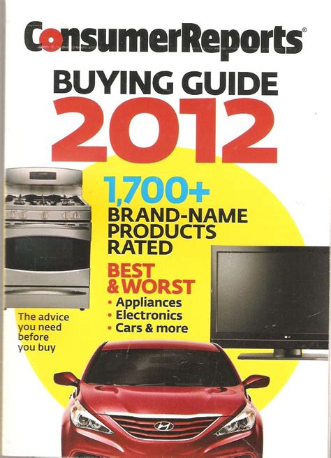 consumer reports buying guide 2012 no index PDF