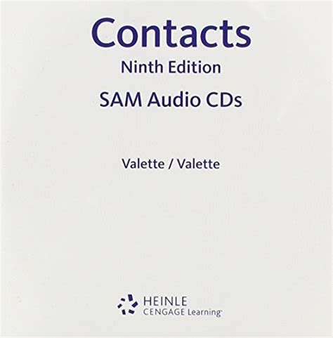 contacts 9th edition valette pdf Ebook PDF