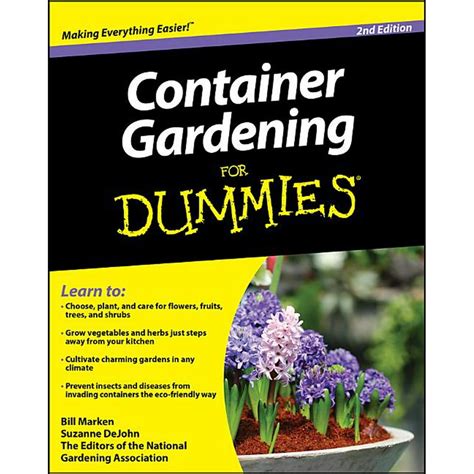 container gardening for dummies container gardening for dummies Epub