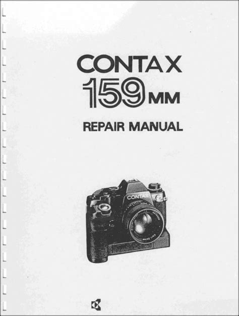 contax 159mm camera repair manual pdf ebooks Ebook Reader
