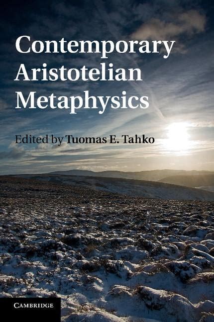 contemporary aristotelian metaphysics Doc