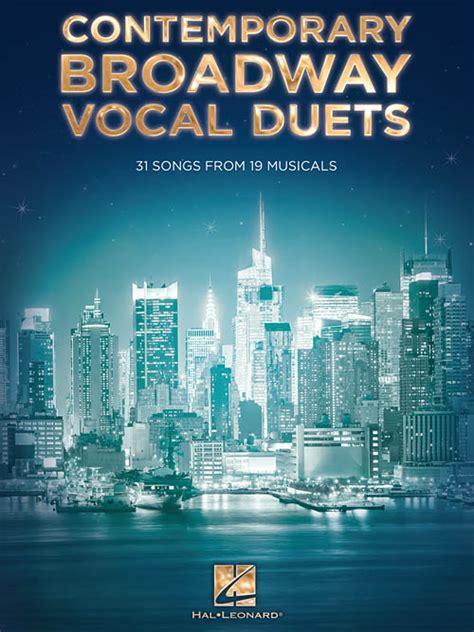 contemporary broadway vocal duets 31 songs from 19 musicals Reader