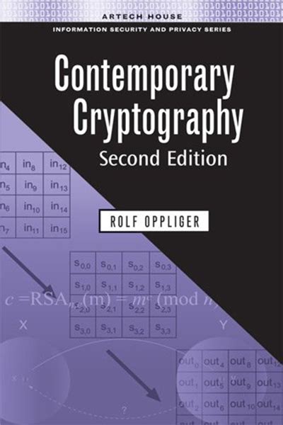 contemporary cryptography artech house computer security503 PDF