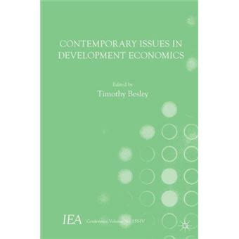contemporary development economics international association Kindle Editon