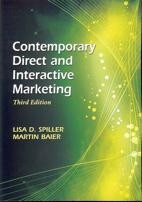 contemporary direct and interactive marketing third edition Reader