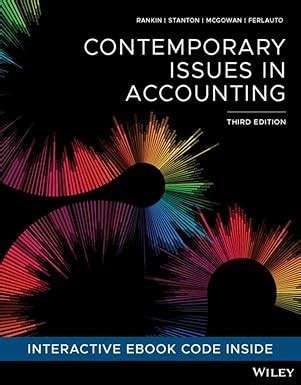 contemporary issues in accounting rankin Epub