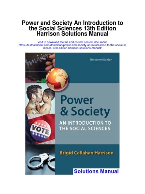 contemporary society an introduction to social science 13th edition Ebook PDF