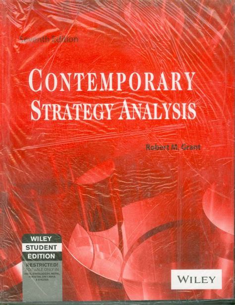 contemporary strategy analysis 7th edition Kindle Editon