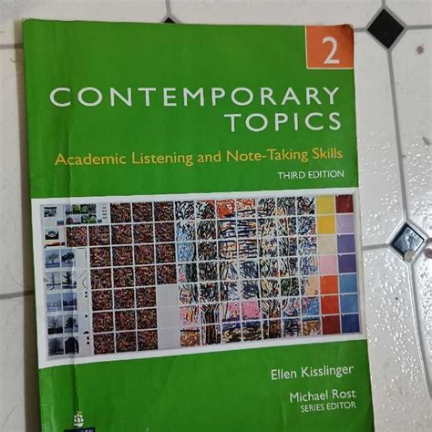 contemporary topics 2 third edition listening Reader