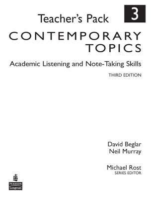 contemporary topics 3 teacher pack Ebook Doc