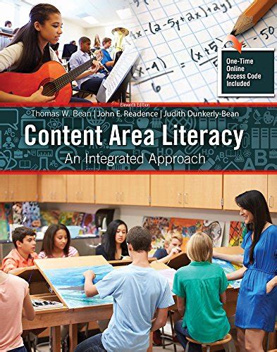 content area literacy an integrated approach Reader