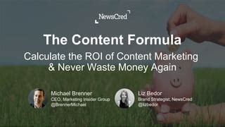 content formula calculate marketing never Reader