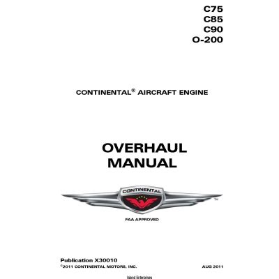 continental 0 200 overhaul manual Ebook PDF