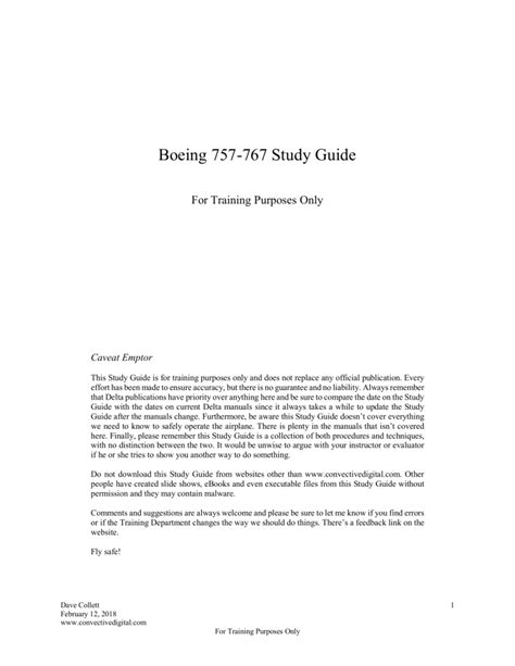 continental 757 study guide Kindle Editon