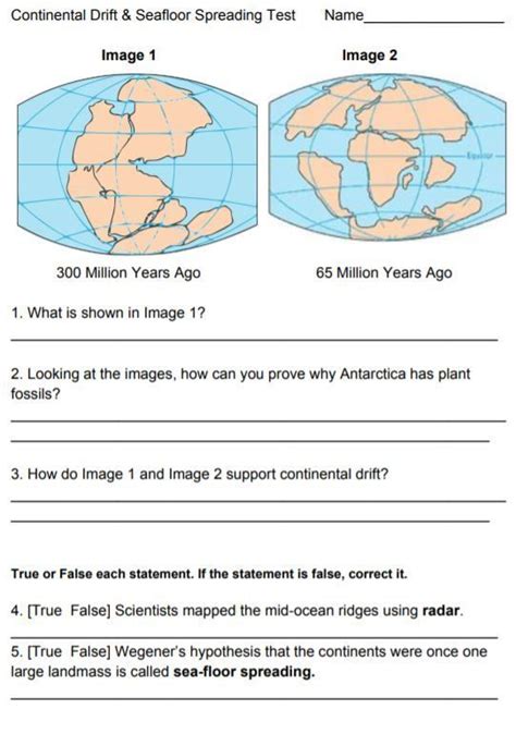 continental drift study guide answer key Reader