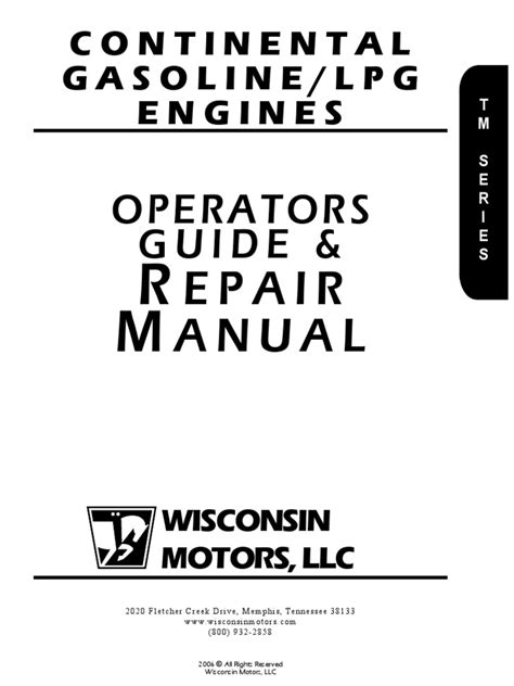 continental engine service manuals Reader