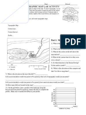 contour map lab 2 answer key Reader