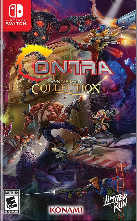 contra annvirasy colelction lsit of games