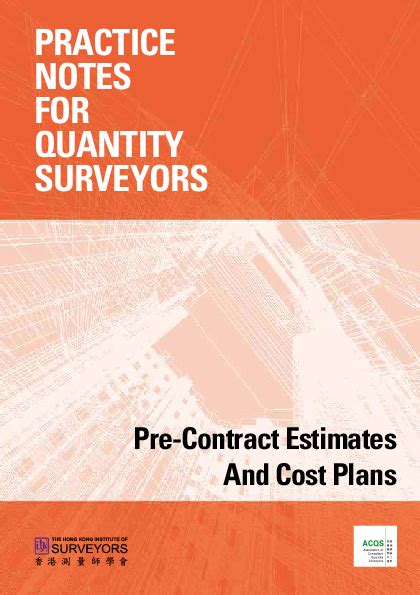 contract practice for quantity surveyors Epub