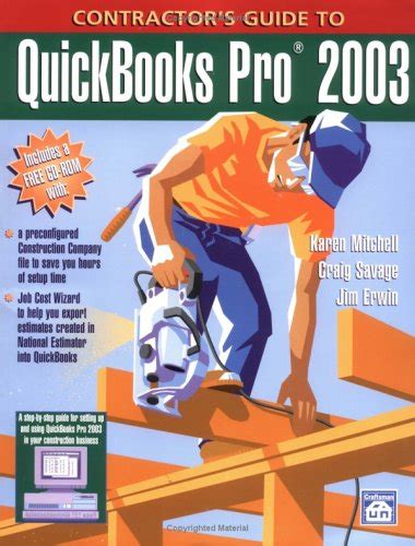 contractors guide to quickbooks pro 2003 PDF