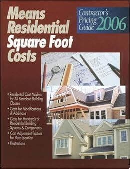 contractors pricing guide 2005 means residential square foot costs Epub