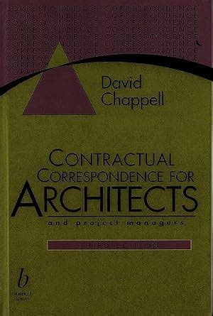 contractual correspondence for architects and project managers Doc