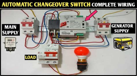 control diagram for automatic changeover switch Reader