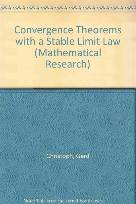 convergence theorems with a stable limit law Epub
