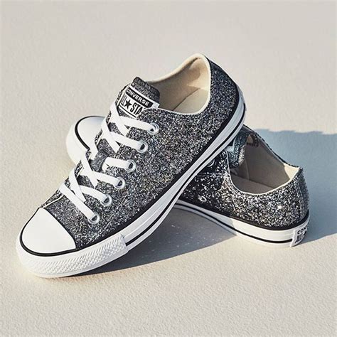 converse shoes sparkly