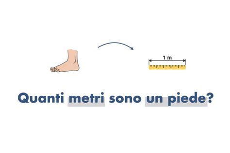 conversione da metri a piedi