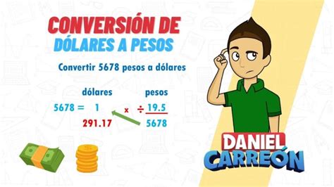 conversiones dolares a pesos