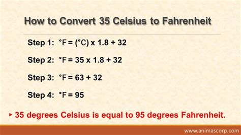 convert 35c to f