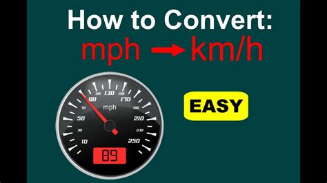 convert from km/h to mph