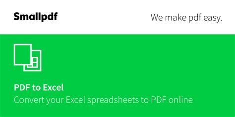 convert pdf to excel free online Epub