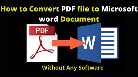 convert pdf to msword Reader