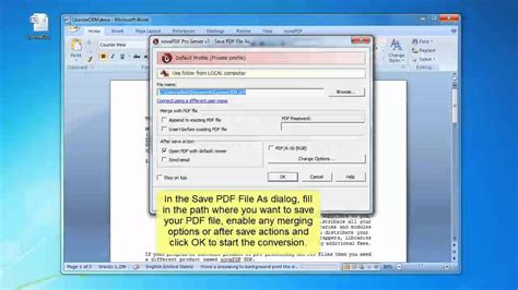 convert pdf to word 2007 Reader