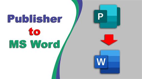 convert publisher file to word Epub