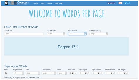 convert words to pages Doc